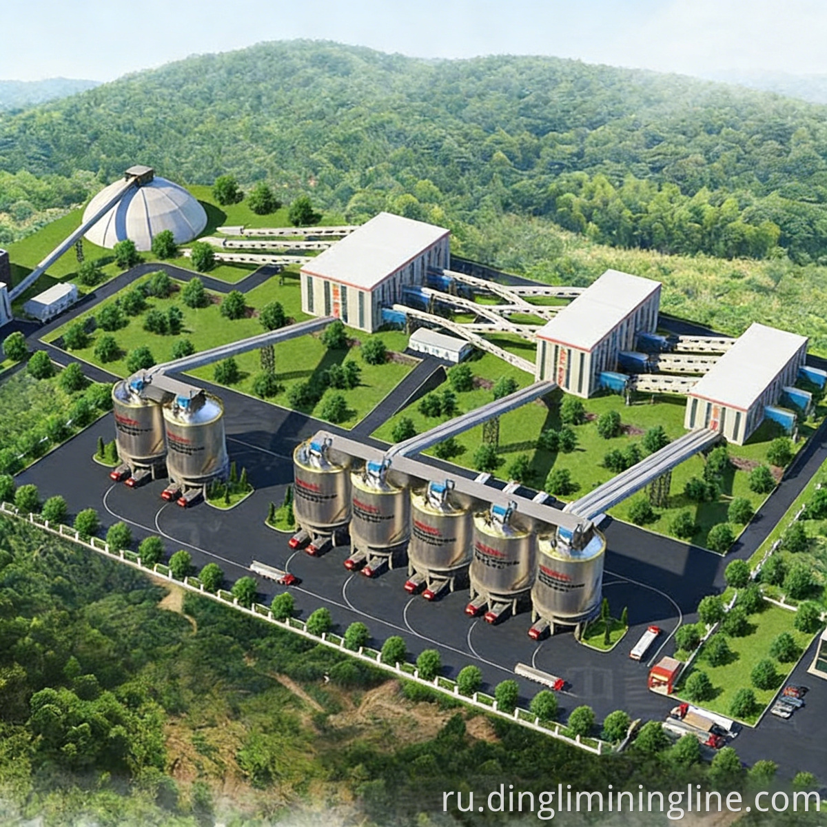 Energy-Saving Crushing Stone Line